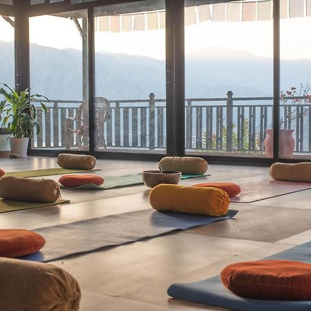 Green Hills Yoga Retreat Pokhara Bagian luar foto