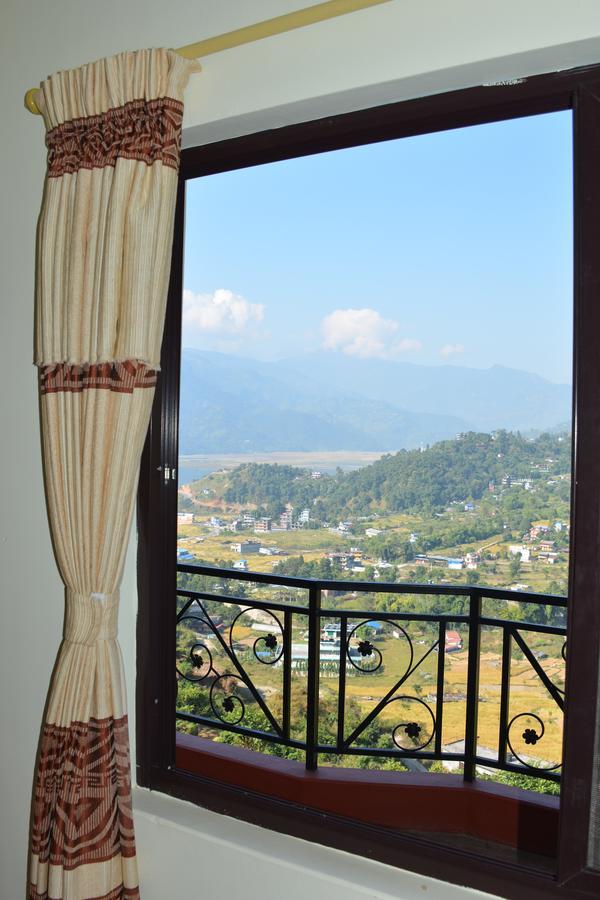 Green Hills Yoga Retreat Pokhara Bagian luar foto